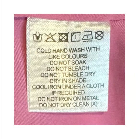 Meshki MSRP $69 NWT Mini Skirt Ruched V-shape Barbiecore Pink Gold Party Medium - Picture 5 of 7